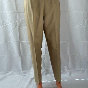 Ann Taylor Beigy Gold Lightweight Ankle Pants / Size 4 / Chic/Classic/Timeless